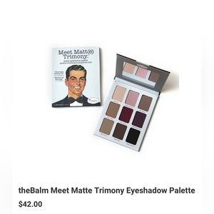 TheBalm Meet Matte Trimony matte eyeshadow palette